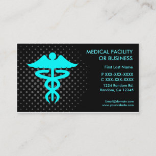 Cartões personalizáveis para instalações médicas o