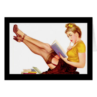 Cartões Pin up Garotas Arte Vintage Retro