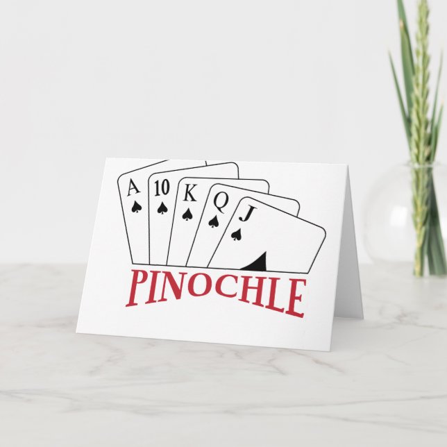 Cartões Pinochle (Frente)