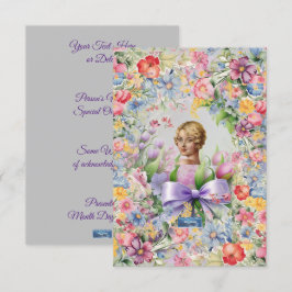 Cartões Planos 1 L-Cinza(Cameo Garden)RFPMDesigns©