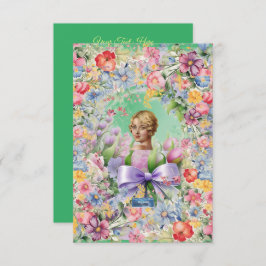 Cartões Planos 1 L-Verde(CameoGarden)RFPMDesigns️2