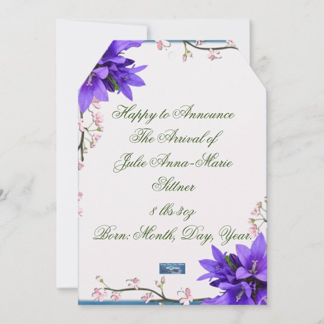 Cartões Planos 7 (PurpleBlossoms) RFPMDesigns 2024 (Frente)