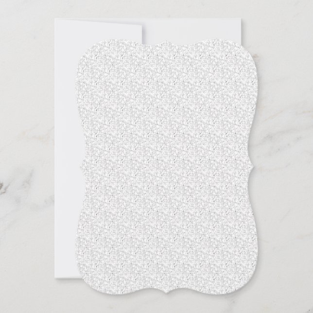 Cartões Planos | Papelaria Elegante com Recorte Cu (Frente)
