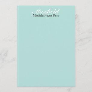 Cartões Planos Personalizados Easy Elegance Caspia