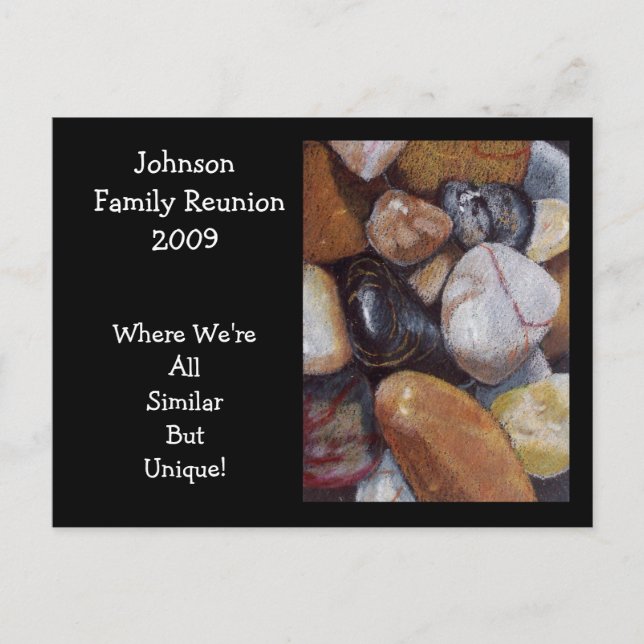 CARTÕES POSTAIS 2009 DA REUNIÃO FAMILIAR (Frente)