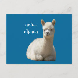 Cartões postais Alpaca