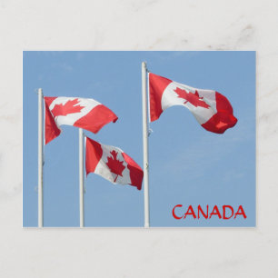 Cartões postais canadenses para sinalizador Canad