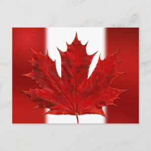 Cartões postais canadenses para sinalizador Canad