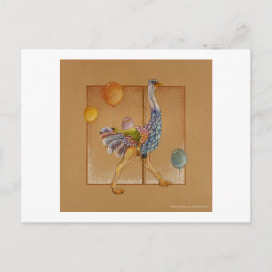 Cartões postais - Carousel Ostrich