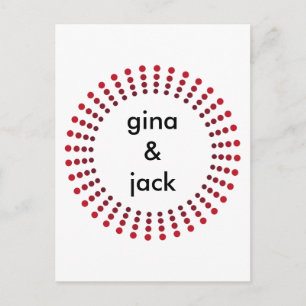 Cartões postais circulares