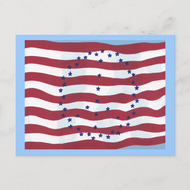 Cartões postais com bandeira de sinal de paz de es (Frente)