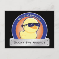 Cartões postais da Agência Spy Ducky