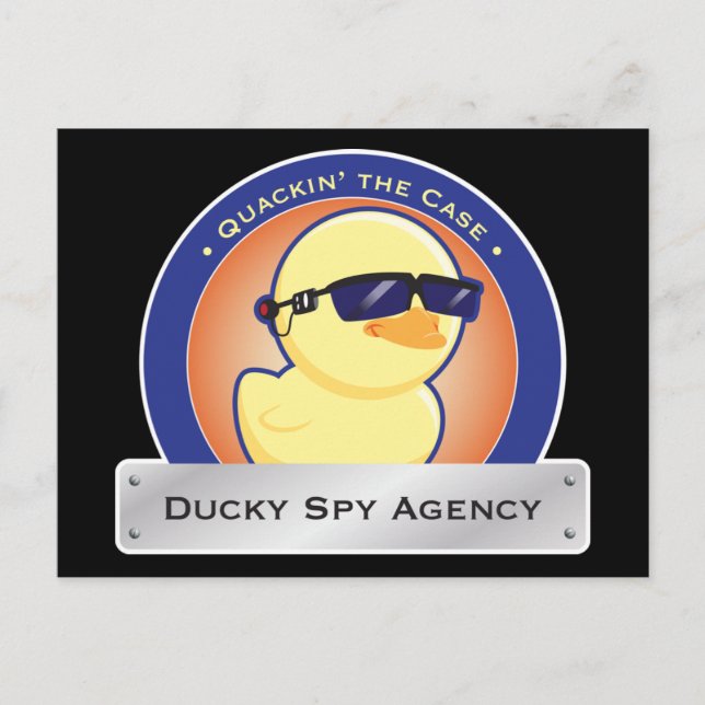 Cartões postais da Agência Spy Ducky (Frente)