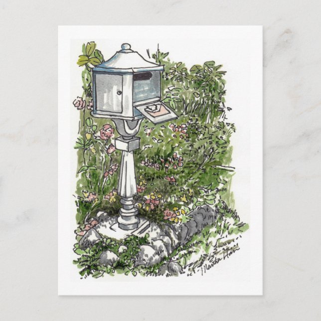 Cartões postais da caixa de correio (Frente)