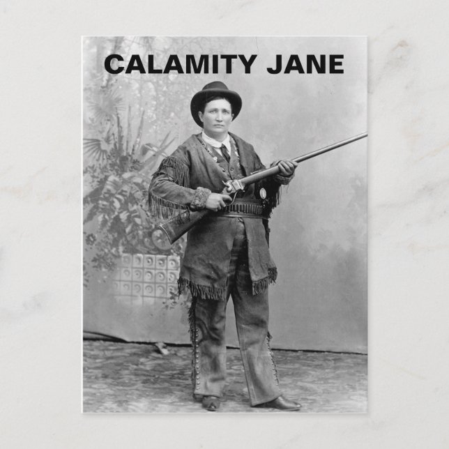 CARTÕES POSTAIS DA CALAMITY JANE (Frente)