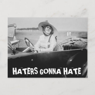 Cartões postais da Funny Vintage, ÓDIOS VÃO ODIAR