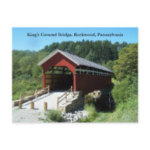 Cartões Postais da King's Covered Bridge