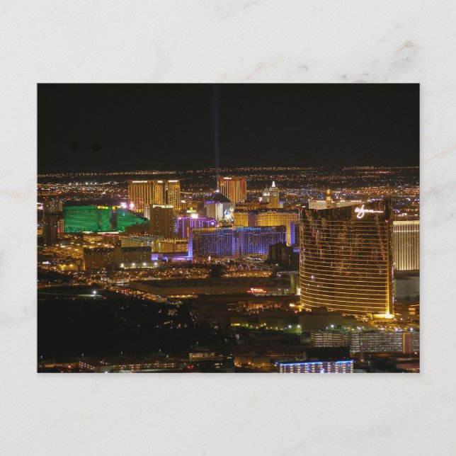 Cartões postais da Las Vegas Strip (Frente)