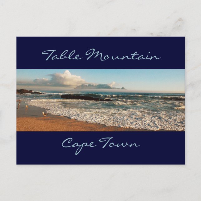 Cartões postais da Montanha da Mesa - personalizar (Frente)