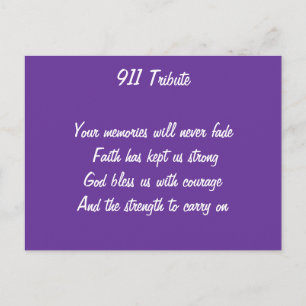 Cartões postais das memórias 911