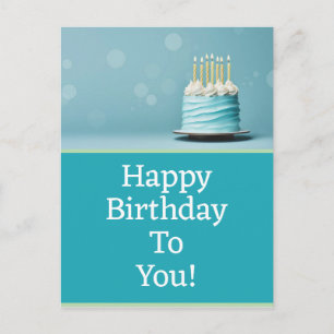 Cartões postais de aniversário
