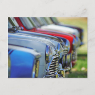 Cartões postais de automóveis Vintage mini coope