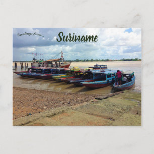 Cartões Postais de Barcos no Suriname