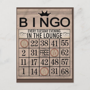 Cartões Postais de Bingo