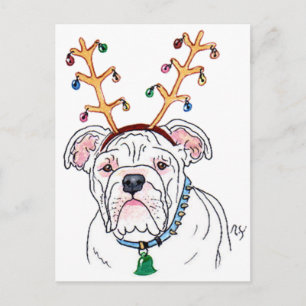 Cartões postais de Bulldog Natal