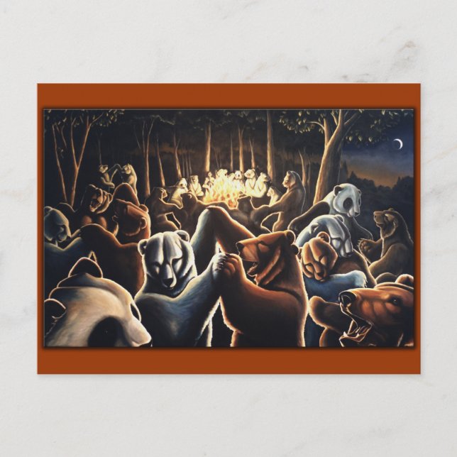 Cartões postais de celebração de cartões de orelha (Frente)