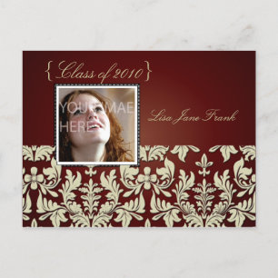 Cartões postais de convite para festas de formatur