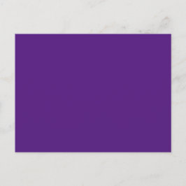 Cartões Postais de Convite Roxo | Minimalista Mode
