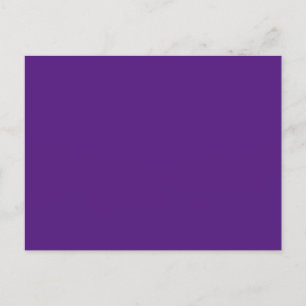 Cartões Postais de Convite Roxo   Minimalista Mode