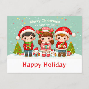 Cartões postais de desejo CHRISTMAS
