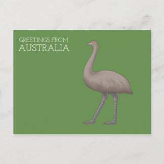 Cartões Postais de Emu Australianos