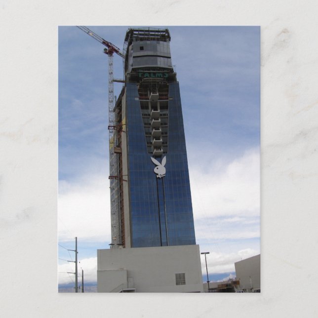 Cartões postais de fotos em torre Palms Las Vegas  (Frente)
