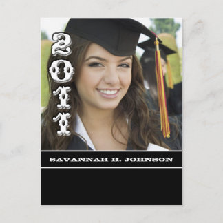 Cartões postais de fotos para graduação