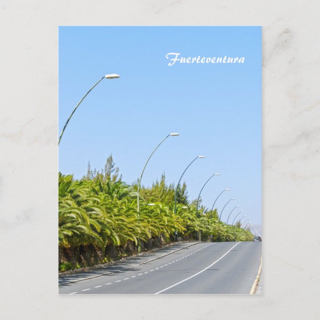 Cartões Postais de Fuerteventura (Frente)