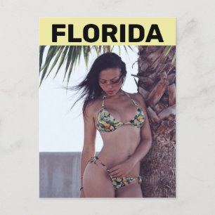 CARTÕES POSTAIS DE GAROTAS DA FLORIDA BEACH BIKINI