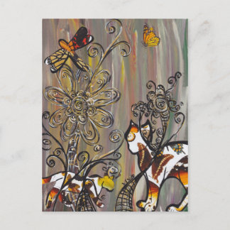 Cartões postais de gatos-borboleta