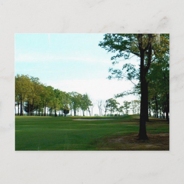 Cartões postais de links de golfe (Frente)