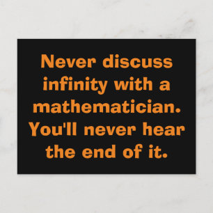 Cartões postais de matemática infinita