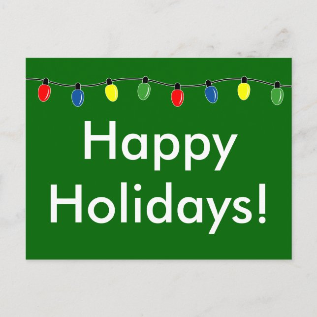 Cartões postais de Natal Felizes (Frente)