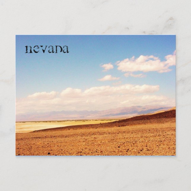 Cartões postais de Nevada (Frente)
