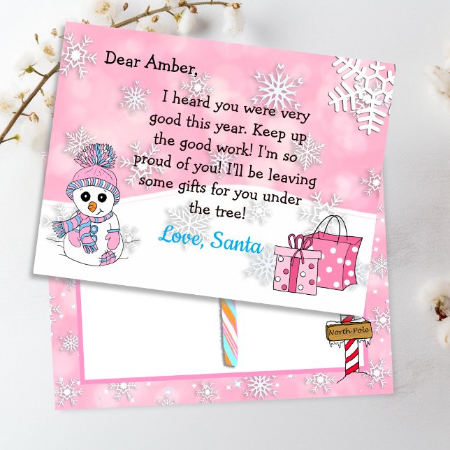 Cartões postais de Papais noeis: Bonito Snowman (Criador carregado)