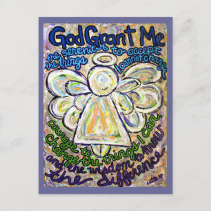 Cartões postais de pintura por anjo da Serenity Pr