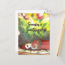 Cartões postais de Puno/ Árvore - DNM