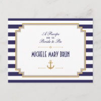 Cartões postais de recebimento de Chá de panela ná