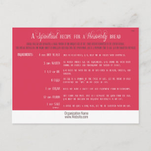 Cartões postais de recebimento de challah