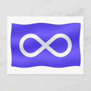 Cartões postais de sinalizador Metis